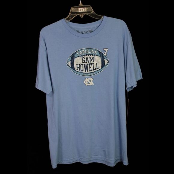 THE VICTORY CAROLINA TAR HEELS 7 SAM HOWELL L LONG SLEEVE TEE T-SHIRT NWT - Picture 1 of 6